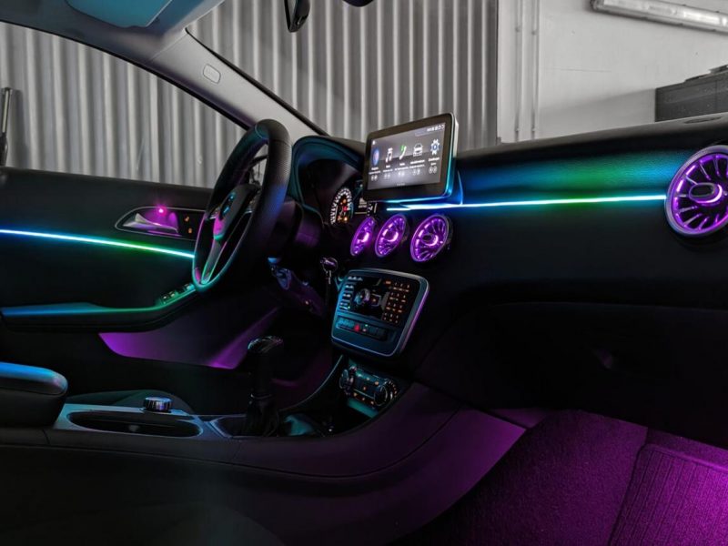 2015+ Mercedes CLA-Class Ambient Lights