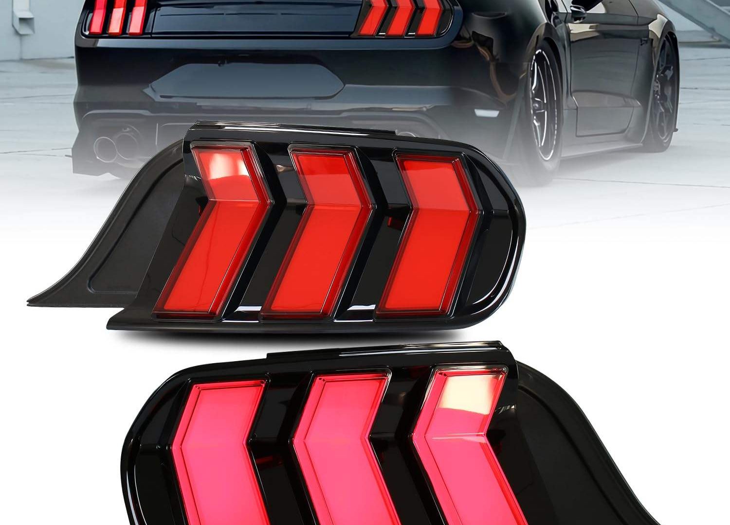 2024+ Ford Mustang TailLights Red
